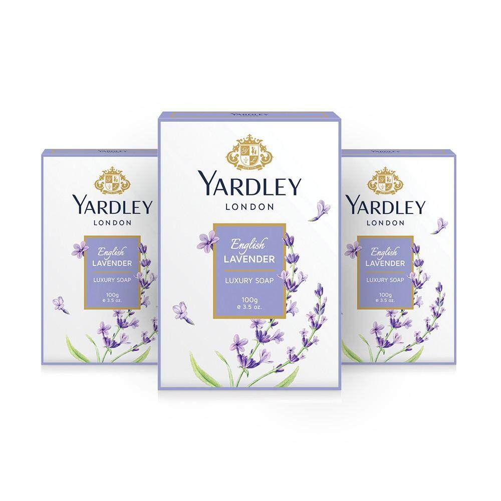 صابون یاردلی با رایحه lavender انگلیسی مجموعه ۳ عددی