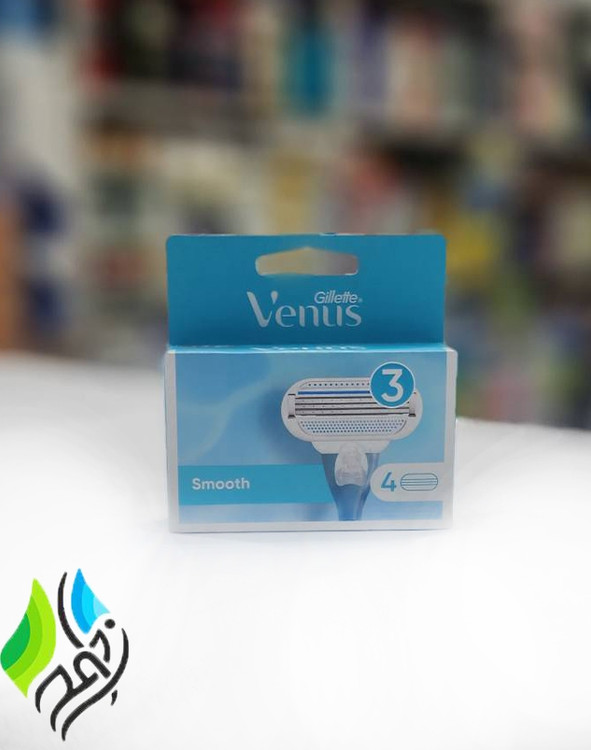 تیغ یدک ژیلت ونوس ۳ تیغه ۴ عددی