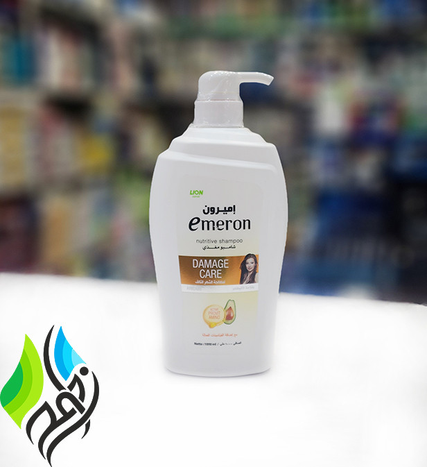 شامپو تقویت کننده مو امیرون/emeron مدل Damage Care حجم ۱۰۰۰میلی لیتر