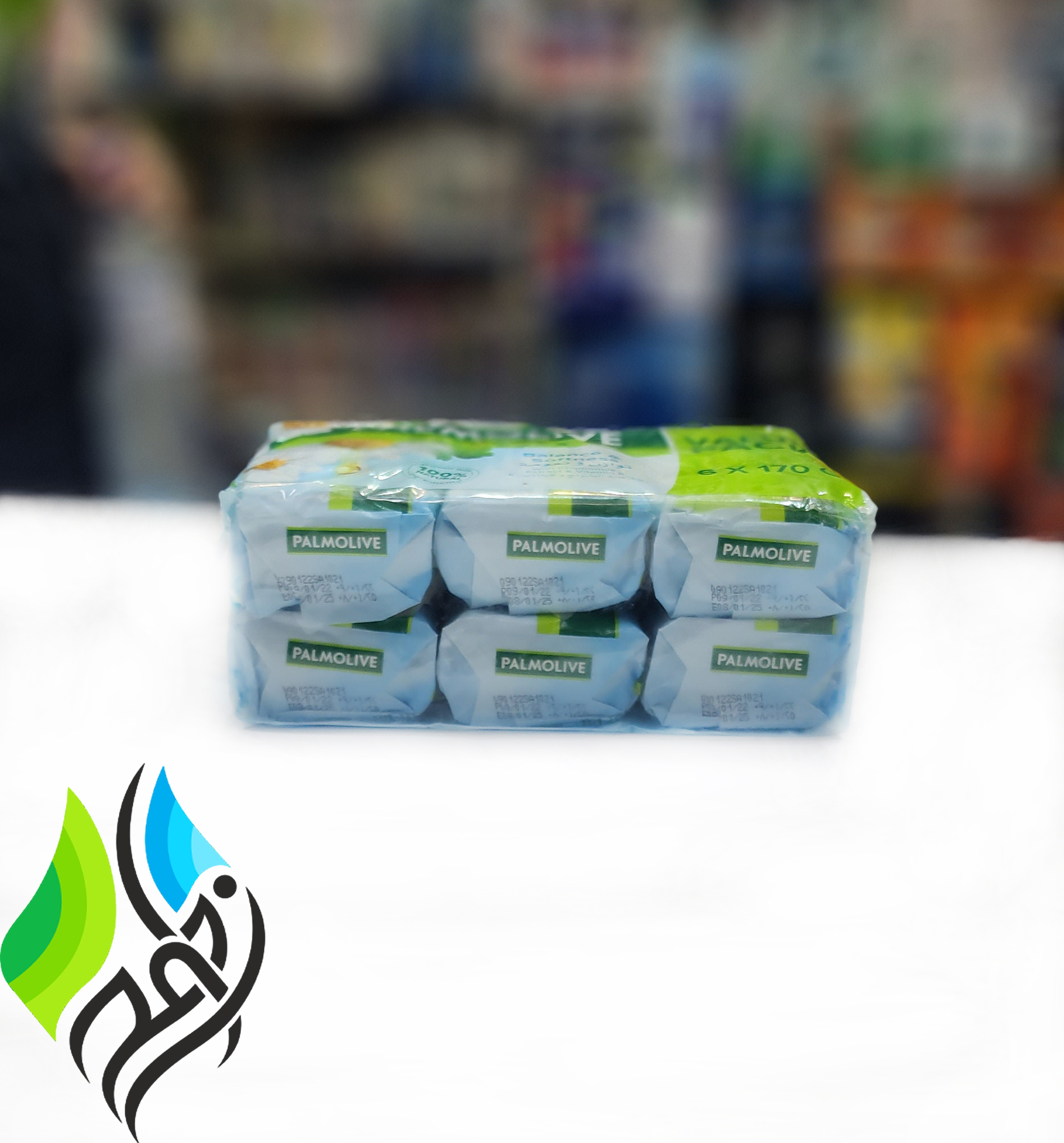 صابون پالمولیو بابونه مدل balance & softness وزن 170 گرم بسته ۶ عددی