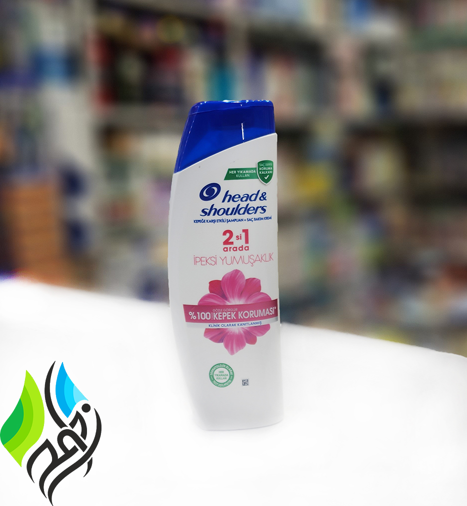 شامپو ضد شوره head and shoulders مدلipeksi yumusaklik حجم 350میل