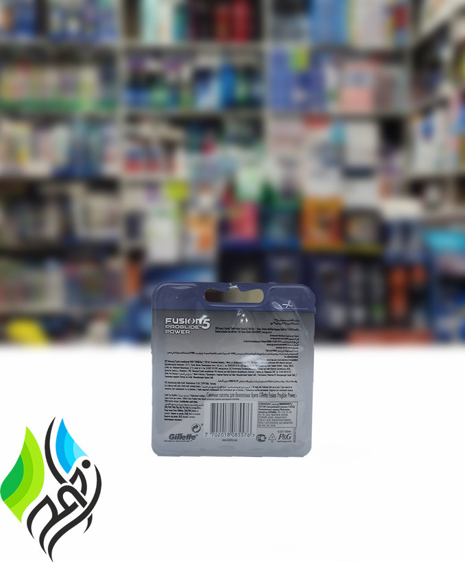 تیغ یدک ژیلت پروگلاید پاور ۵ تیغه ژیلت 4 تایی