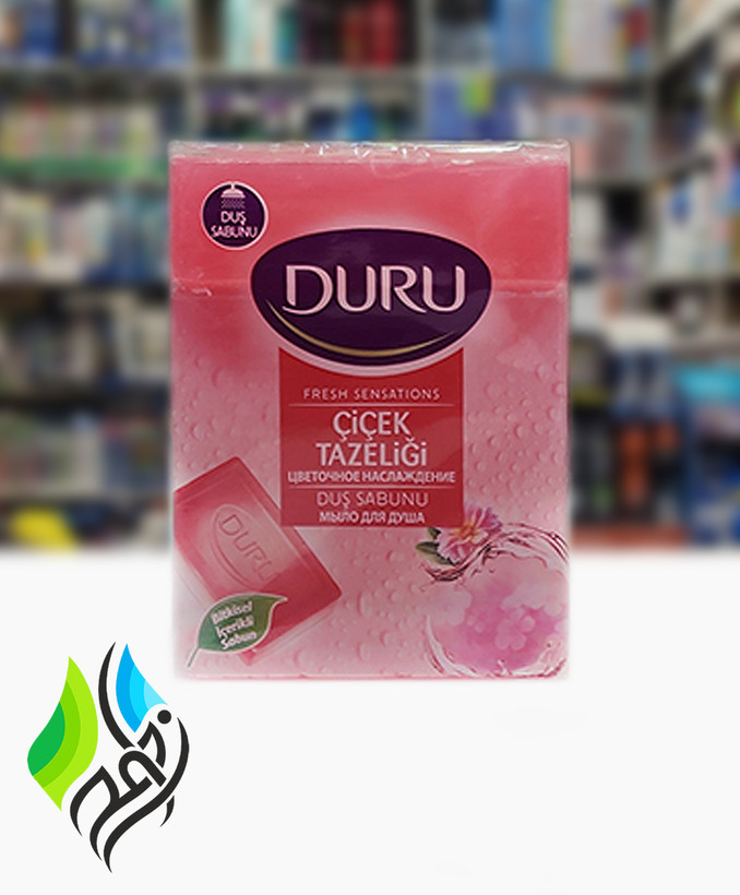 صابون دورو/Duru با رایحه گل های بهاری بسته 4 عددی