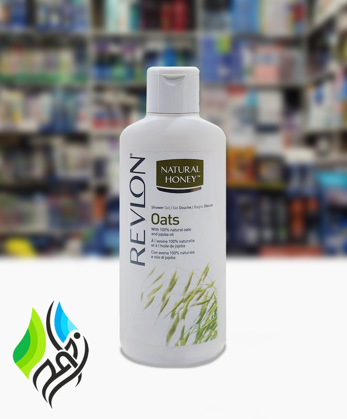 شامپو بدن رولون Revlon Natural Honey Oats حجم 650 میلی لیتر