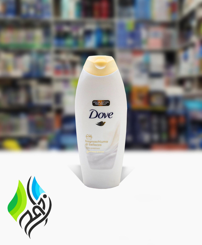 شامپو بدن و ژل حمام داوو/Dove مدل ابریشم ۷۵۰ میل