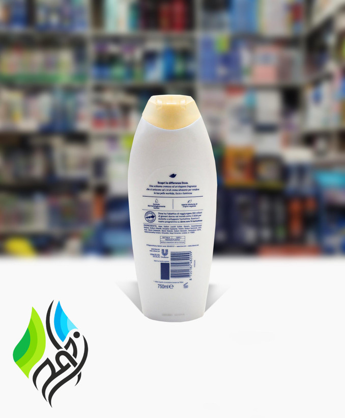 شامپو بدن و ژل حمام داوو/Dove مدل ابریشم ۷۵۰ میل