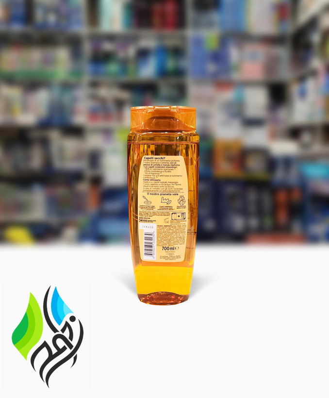 شامپو ایتالیایی لورآل الیو / Loreal مدل روغن فوق العاده حجم 700 میلی لیتر