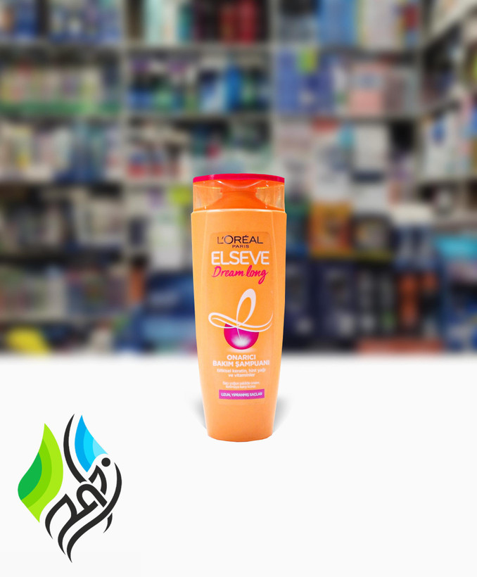 شامپو سر لورآل السیو / Loreal سری Dream Long مناسب موهای بلند و آسیب دیده 450 میل
