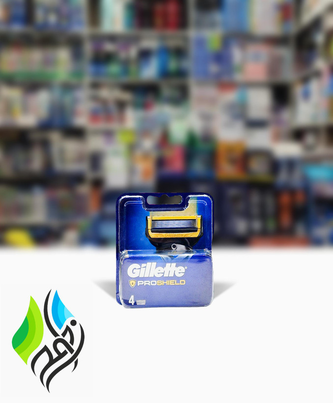 تیغ یدک ژیلت فیوژن پروشیلد / Gillette Proshield پک 4 عددی 5 لبه