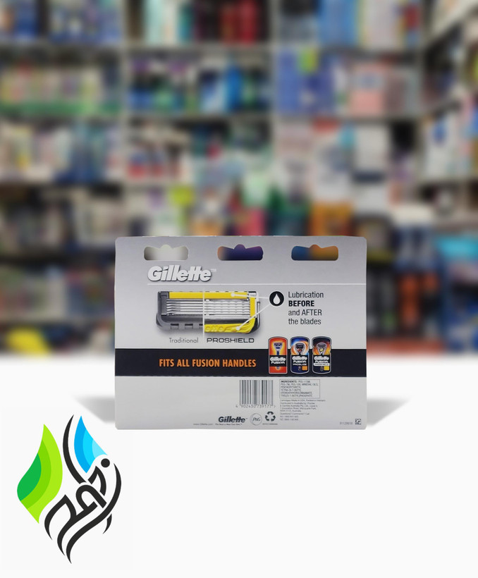 تیغ یدک ژیلت مدل فیوژن پروشیلد / Gillette Fusion Proshield مدل اقتصادی 8 عددی