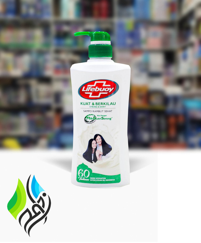 شامپو پمپی لایفبوی / life buoy مدل تقویت کننده و درخشان کننده مو 680میل