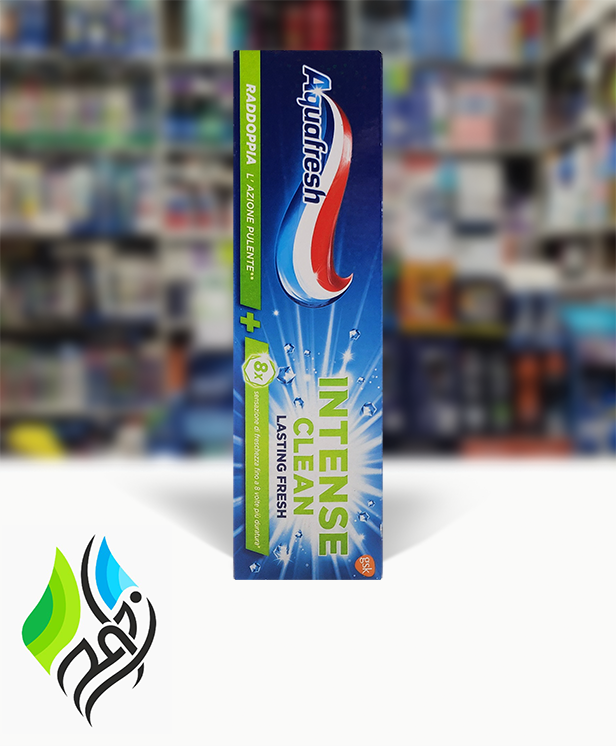 خمیردندان آکوافرش مدل Intense clean Lasting Frash حجم 75 میل تاریخ گذشته