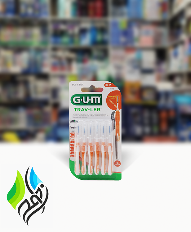 مسواک بین دندانی جی یو ام / G.U.M سایز 0/9 کد 1412 6 عددی
