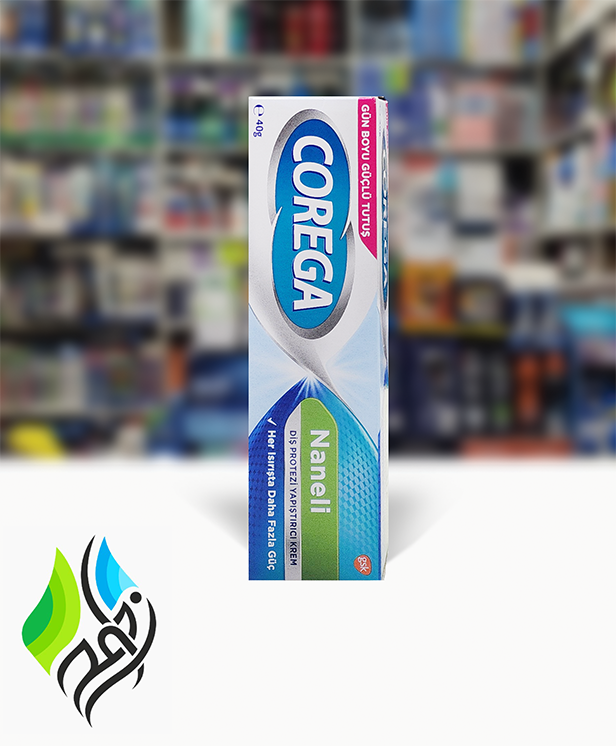 خمیر چسب دندان مصنوعی کورگا/corega مدل نانلی