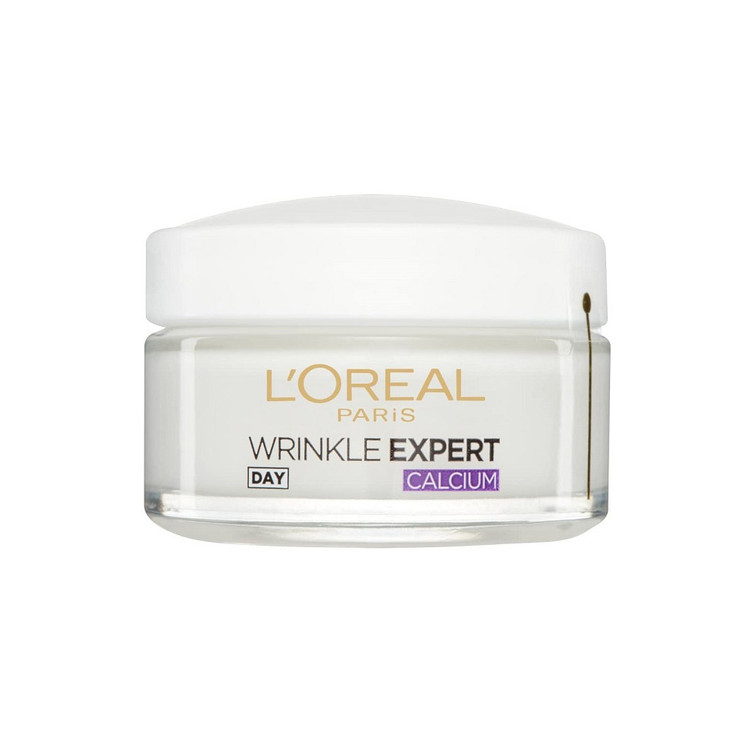 کرم ضد چروک و آبرسان و سفت کننده لورال مدل Wrinkle EXPERT CALCIUM حجم ۵۰میل کپی