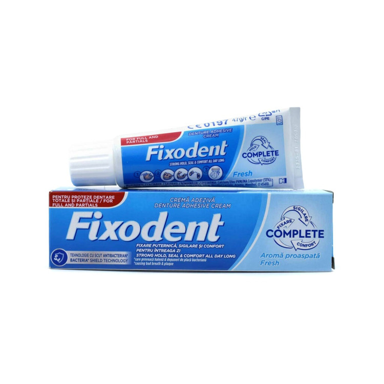 چسب دندان مصنوعی فیکسودنت مدل Complete Fresh وزن ۴۷ گرم
