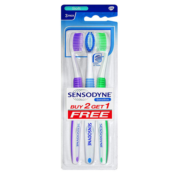 مسواک سه قلو سنسوداین