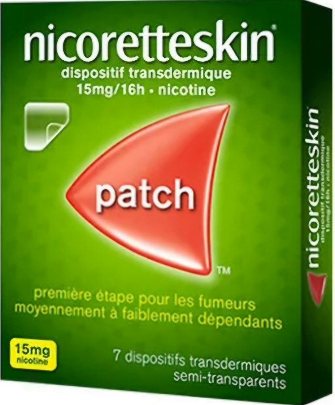 چسب ترک سیگار Nicorette 15mg