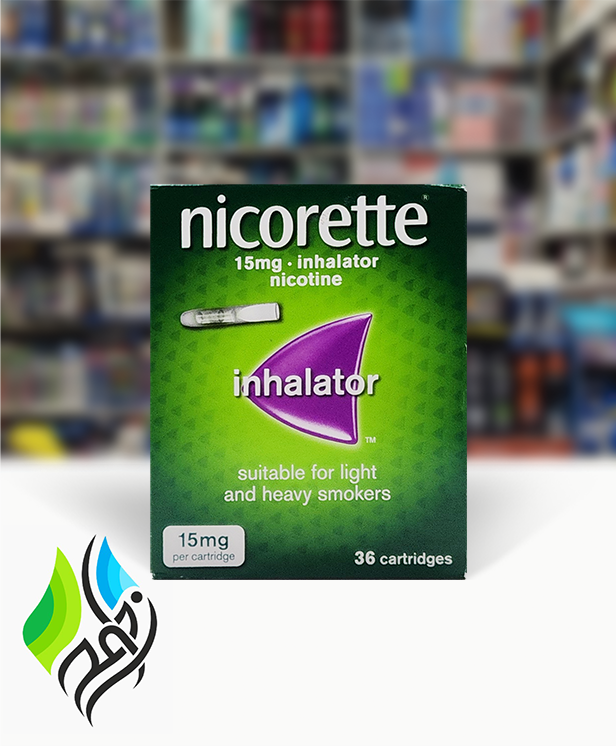 کارتریج استنشاقی ترک سیگارnicorette، مدل inhalator تعداد 36 عددی