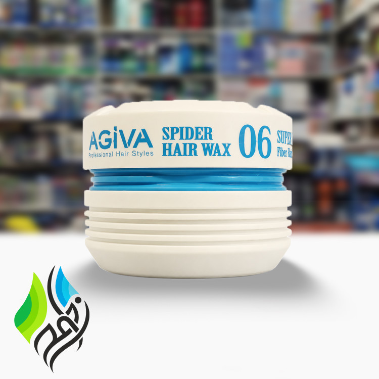 واکس مو آگیوا شماره 06 مدل Clay Wax (حالتدهنده قوی) حجم ۱۷۵ میلیلیتر