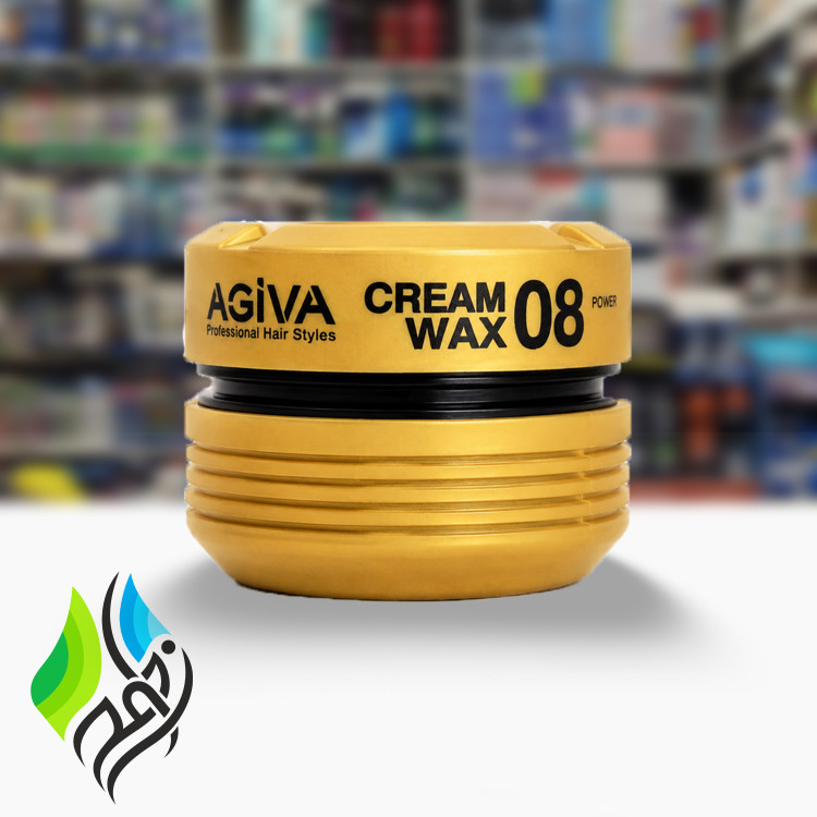 کرم واکس مو آگیوا شماره 08 مدل Pomade (براق) حجم ۱۷۵ میلیلیتر
