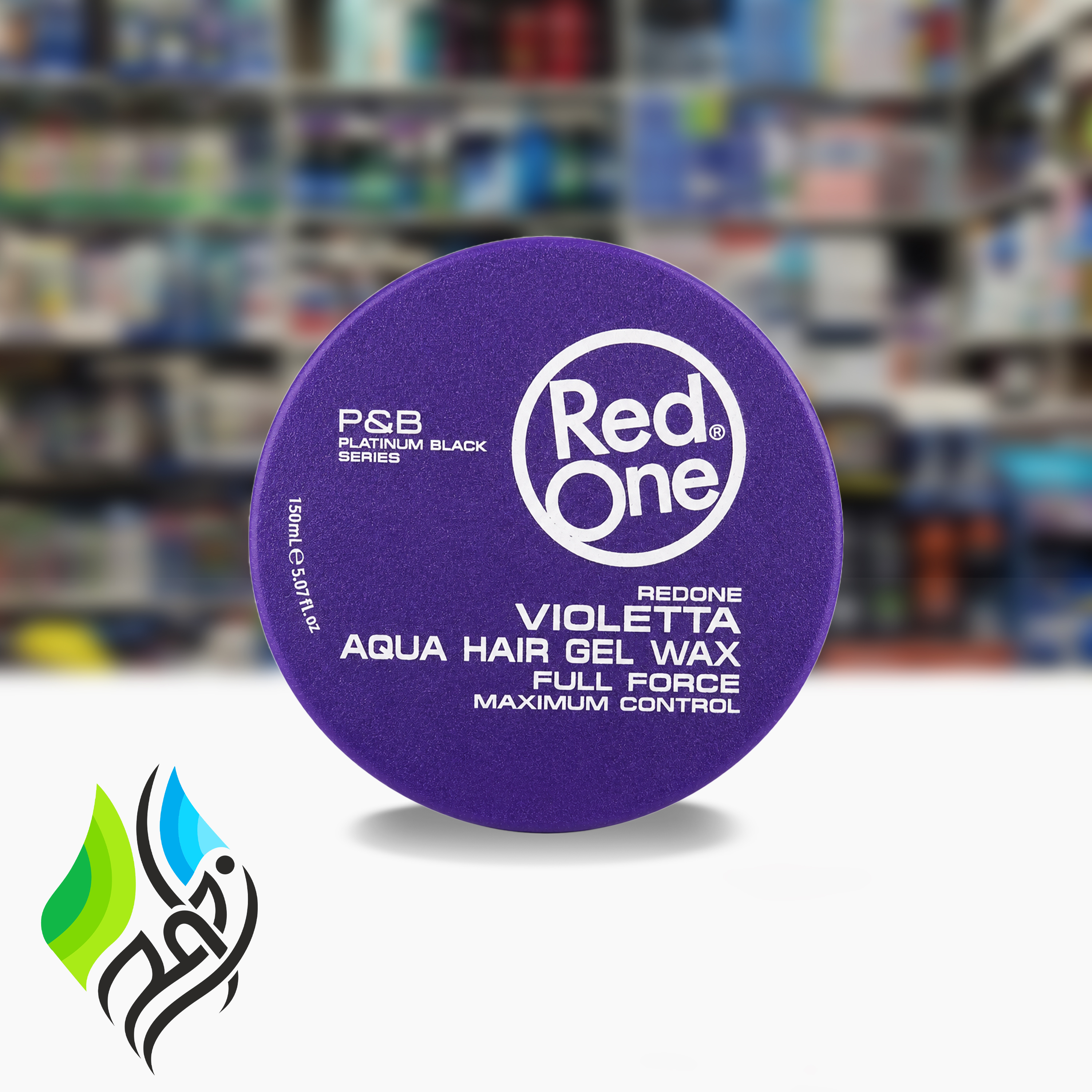 واکس مو ردوان بنفش RedOne Violetta مدل Aqua Hair Gel Wax Full Force با تثبیت بسیار قوی جنس اصلی