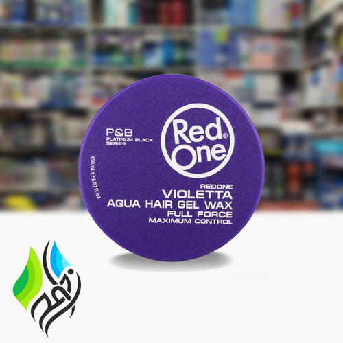 واکس مو ردوان بنفش RedOne Violetta مدل Aqua Hair Gel Wax Full Force با تثبیت بسیار قوی جنس اصلی
