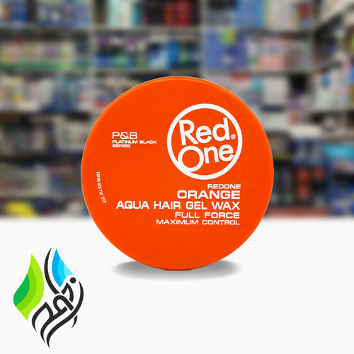 واکس مو ردوان نارنجی RedOne Orange مدل Aqua Hair Gel Wax Full Force با تثبیت بسیار قوی جنس اصلی