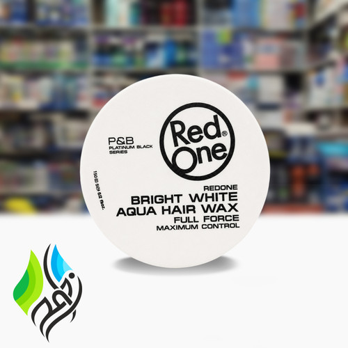 واکس مو ردوان سفید RedOne Bright White مدل Aqua Hair Wax Full Force با فیکس بسیار قوی (سری PSB) جنس اصلی