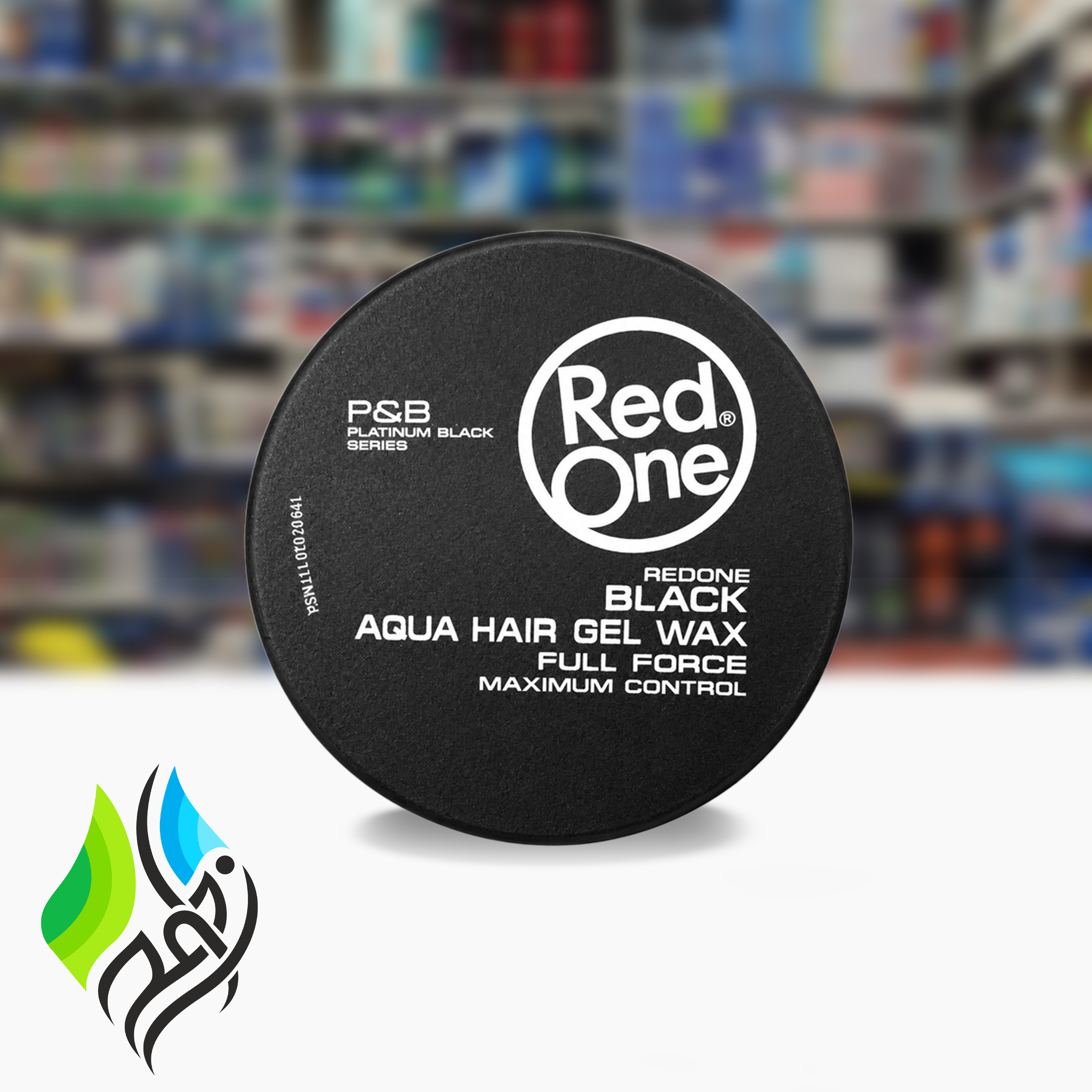 واکس ژلی مو ردوان مشکی مدل Black Aqua Hair Gel Wax فول فورس (حداکثر کنترل) جنس اصلی
