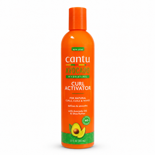 کرم موی آووکادو کانتو مدل Hydrating Curl Activator | آبرسان قوی، فاقد سولفات و سیلیکون، حجم ۳۵۵ میلیلیتر