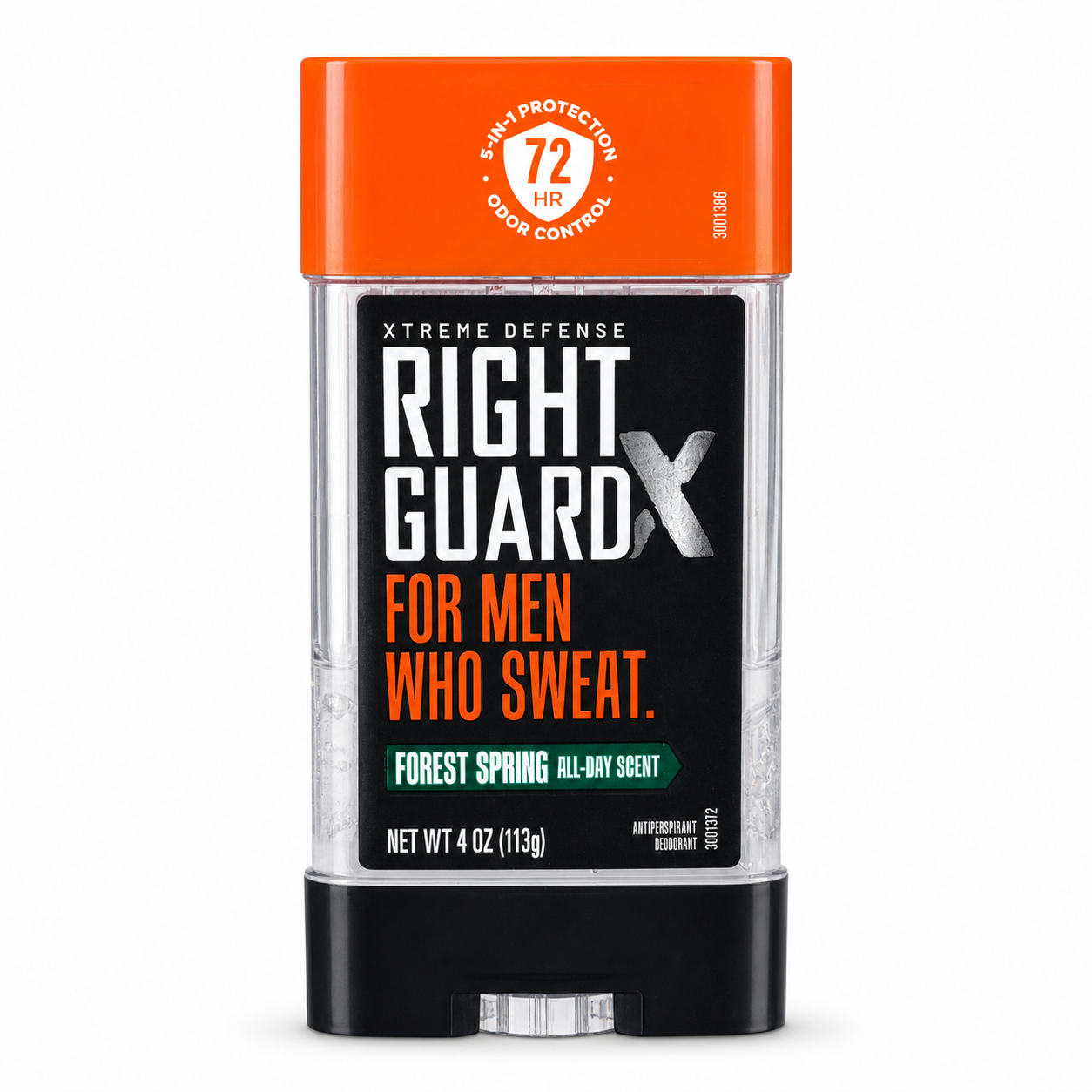 استیک ضدتعریق ژلی مردانه رایت گارد مدل Xtreme Defense رایحه Forest Spring وزن 113 گرم