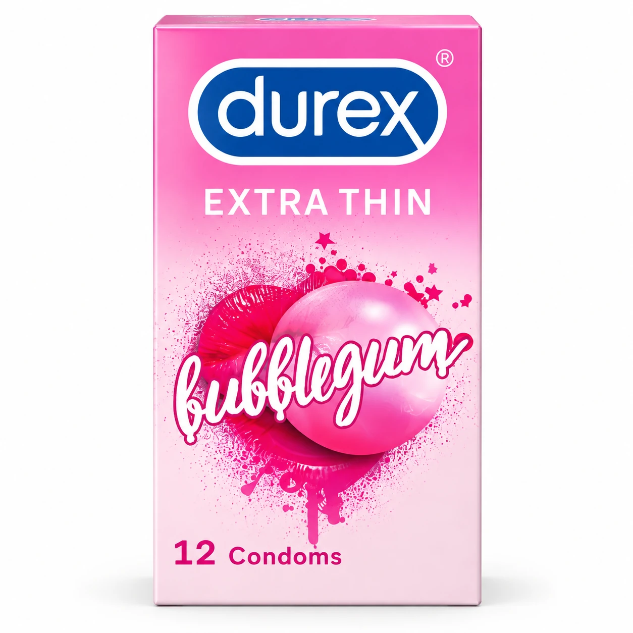 کاندوم دورکس مدل Extra Thin با رایحه آدامس (بسته ۱۲ عددی